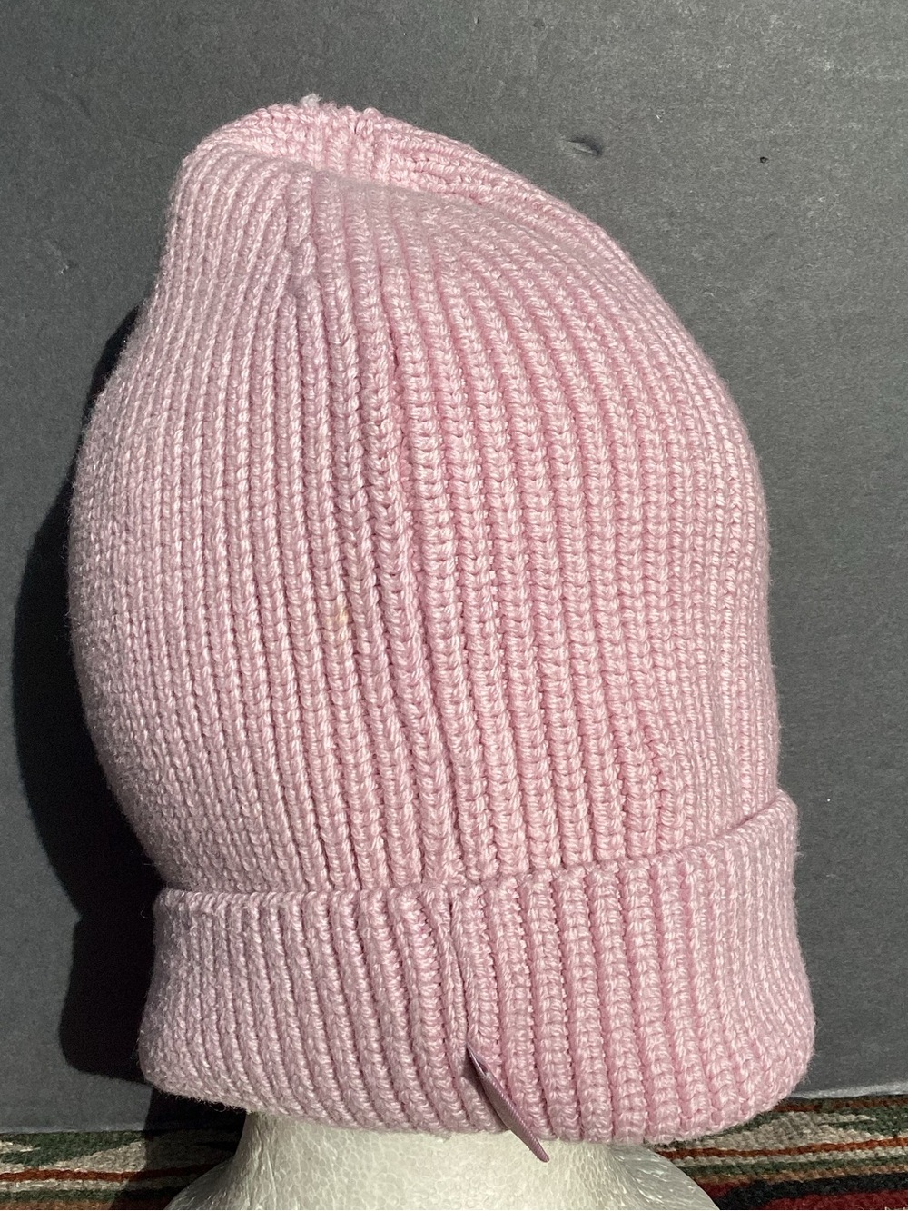 Lululemon merino wool blend Knit Beanie Hat Pink Peony